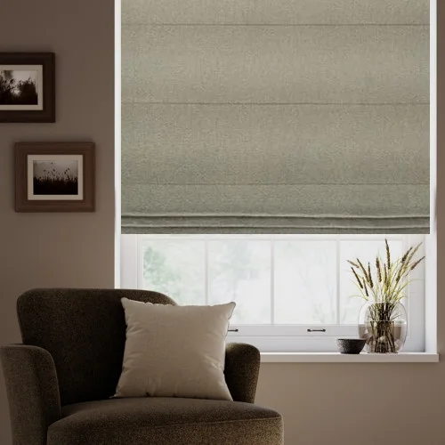 Nefertiti Palette Grey Perfect Fit Roller Blind | Post my Blinds Ltd