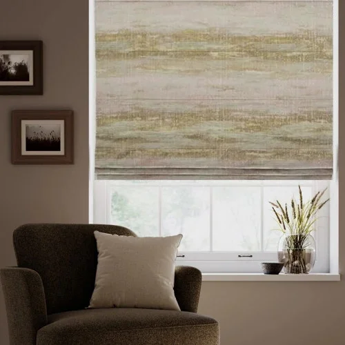 Jude Dove Grey Roman Blind | Post my Blinds Ltd