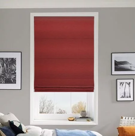 Cyra Terracotta Roman Blind | Post my Blinds Ltd