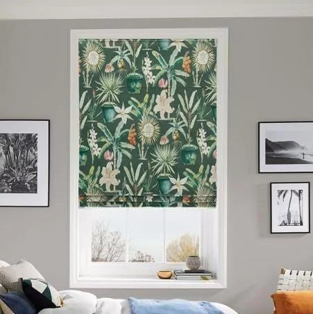 Singy Olive and Spice Roman Blind | Post my Blinds Ltd