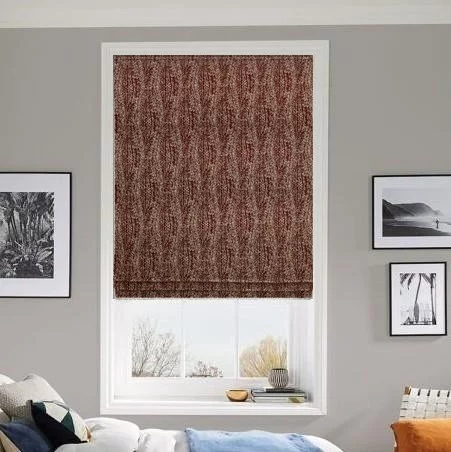 Cecilia White Roman Blind | Post my Blinds Ltd