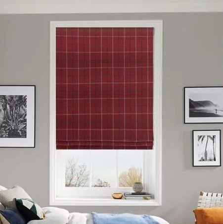 Aneeka Ochre Roman Blind | Post my Blinds Ltd