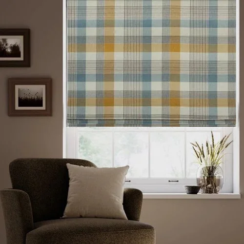 Margaret Grey Roman Blind | Post my Blinds Ltd