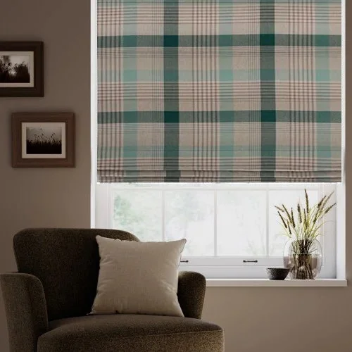 Beth Ochre Roman Blind | Post my Blinds Ltd