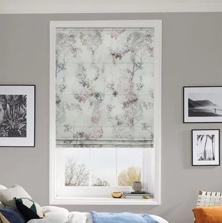 Bethnal white Roller Blind | Post my Blinds Ltd