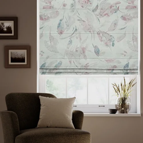 Bluebell Shell Roman Blind | Post my Blinds Ltd