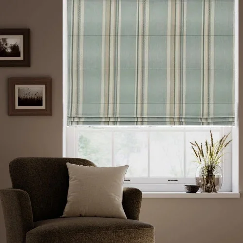 Adiyah Olive Roman Blind | Post my Blinds Ltd