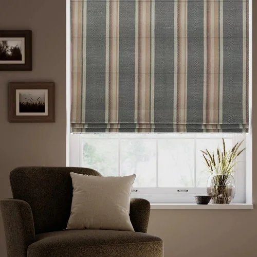 Jude Dove Grey Roman Blind | Post my Blinds Ltd