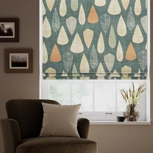 Ilene Slate Roman Blind | Post my Blinds Ltd