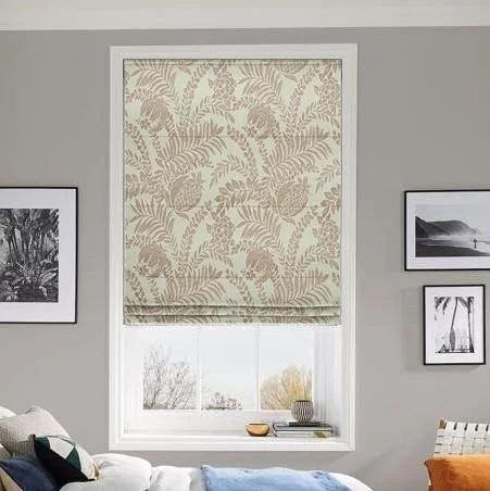 Anastasia Smoke Roller Blind | Post my Blinds Ltd