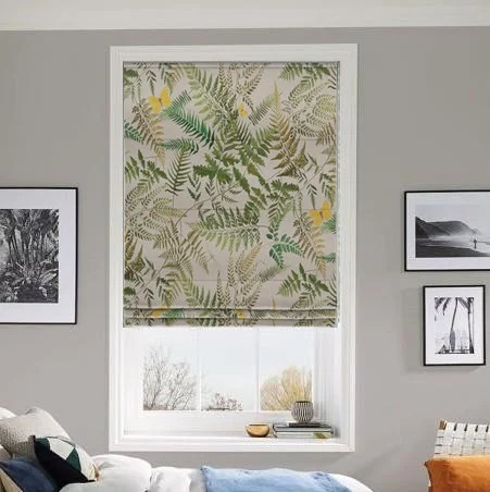 Ines Slate Roman Blind | Post my Blinds Ltd