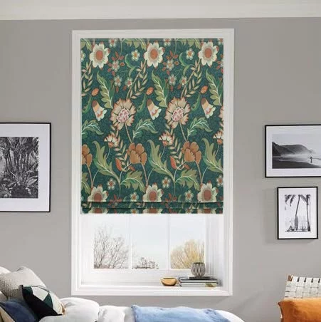 Elowen White Roller Blind | Post my Blinds Ltd