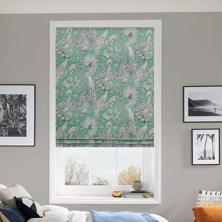 Janet Grey Roman Blind | Post my Blinds Ltd