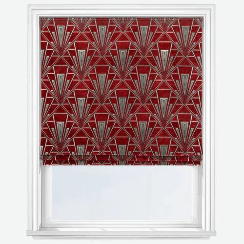 Cecilia White Roman Blind | Post my Blinds Ltd
