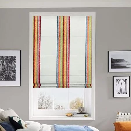 Caroline Slate Pleated Blind | Post my Blinds Ltd