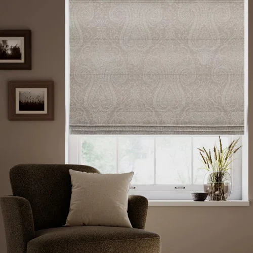 Stratford Cream Perfect Fit Roller Blind | Post my Blinds Ltd