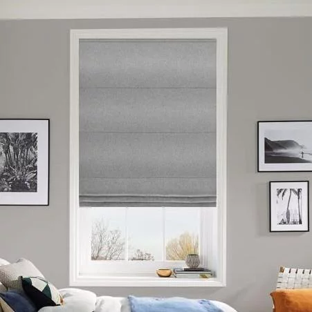 Lillian Light Grey Vertical Blind | Post my Blinds Ltd
