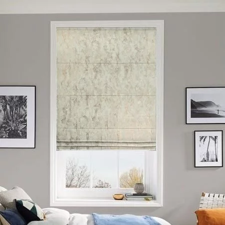 Emilie Cognac Roman Blind | Post my Blinds Ltd