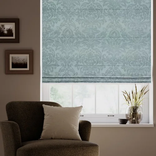Watergate Almond Perfect Fit Pleated Blind | Post my Blinds Ltd