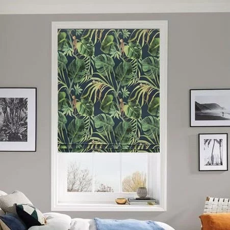Anastasia Smoke Roller Blind | Post my Blinds Ltd