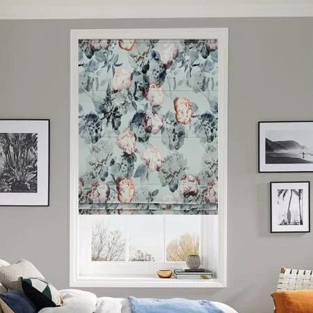 Grandeur Mahogany Roman Blind | Post my Blinds Ltd