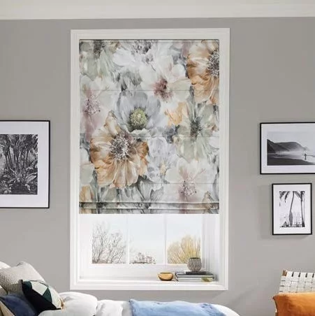 Guinevere Orchid Roman Blind | Post my Blinds Ltd