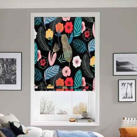 Freja Ink Roman Blind | Post my Blinds Ltd