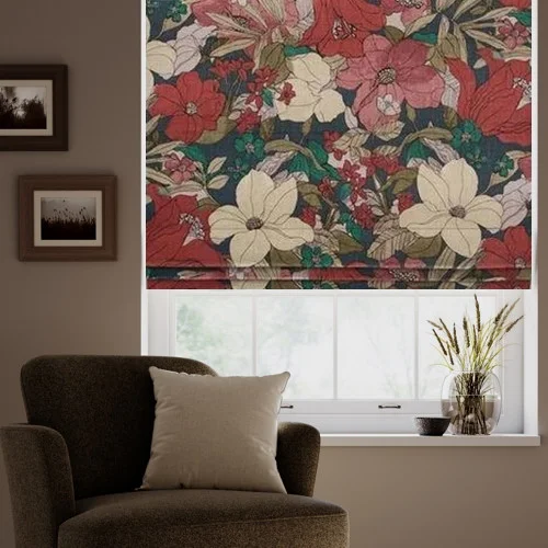 Lyndhurst Safran Roman Blind | Post my Blinds Ltd