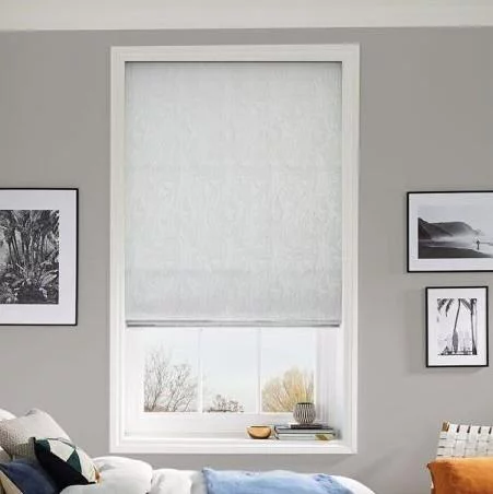 Jude Dove Grey Roman Blind | Post my Blinds Ltd
