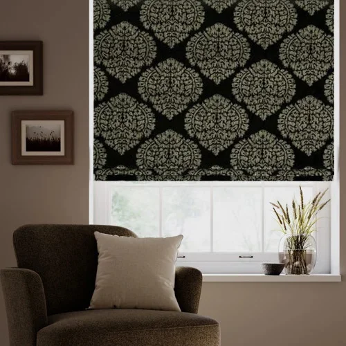 Jeanine Coral Pleated Blind | Post my Blinds Ltd