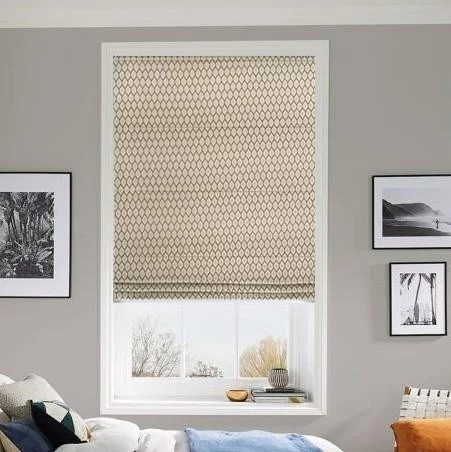 Laburnum Ochre Roman Blind | Post my Blinds Ltd
