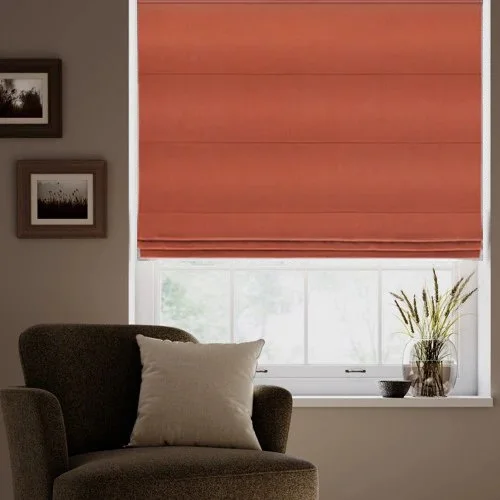 Nefertiti Banlight Duo FR Grey Roller Blind | Post my Blinds Ltd