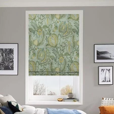 Cecilia White Roman Blind | Post my Blinds Ltd