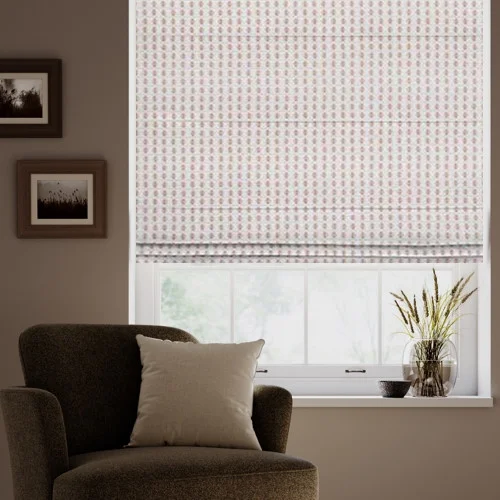 Nefertiti Palette Grey Perfect Fit Roller Blind | Post my Blinds Ltd