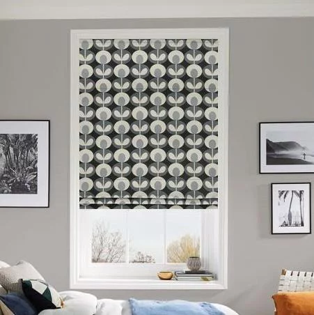 Loretta Velour Roman Blind | Post my Blinds Ltd