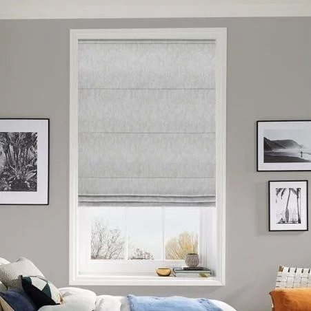 Elowen White Roller Blind | Post my Blinds Ltd