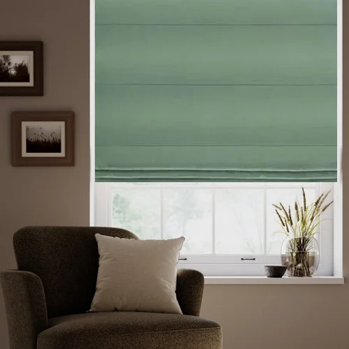 Anastasia Smoke Roller Blind | Post my Blinds Ltd