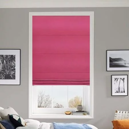 Cyra Terracotta Roman Blind | Post my Blinds Ltd