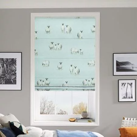 Beth Ochre Roman Blind | Post my Blinds Ltd