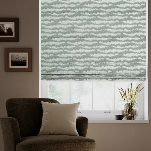 Beth Ochre Roman Blind | Post my Blinds Ltd