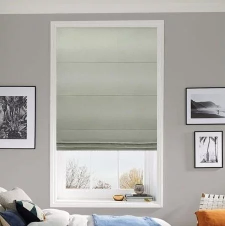 Mosaic Blackout Monochrome Roller Blind | Post my Blinds Ltd