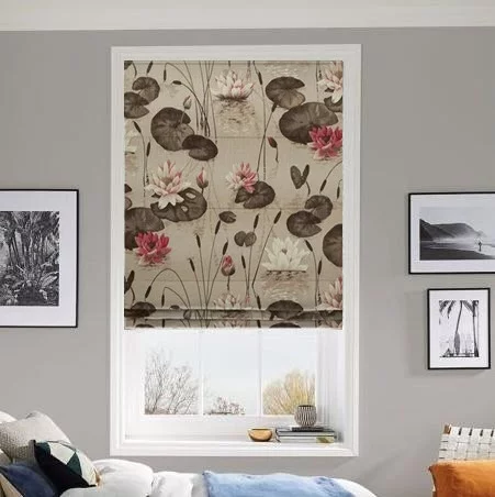 Jude Dove Grey Roman Blind | Post my Blinds Ltd