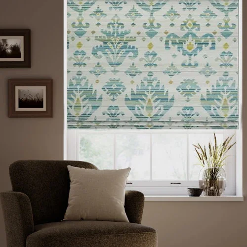 Janet Grey Roman Blind | Post my Blinds Ltd