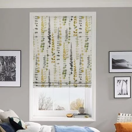 Ines Slate Roman Blind | Post my Blinds Ltd