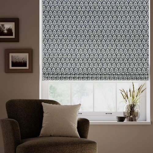 Waterman Heather Roman Blind | Post my Blinds Ltd