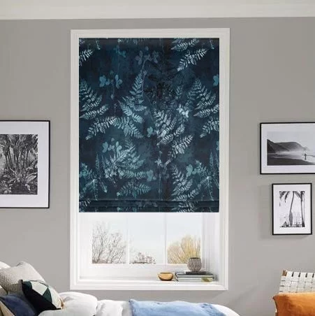 Emilie Cognac Roman Blind | Post my Blinds Ltd