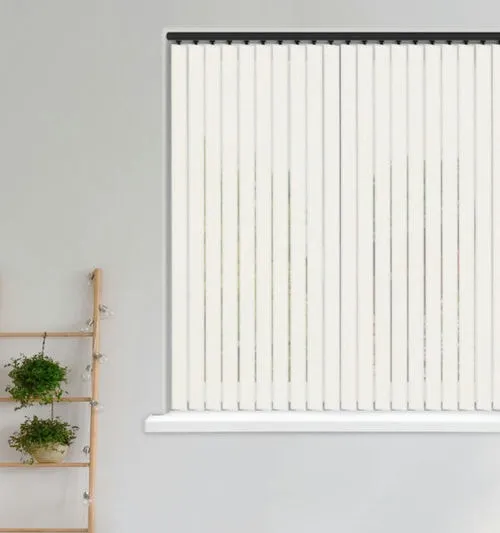 Bobas Cream Vertical Blind | Post my Blinds Ltd