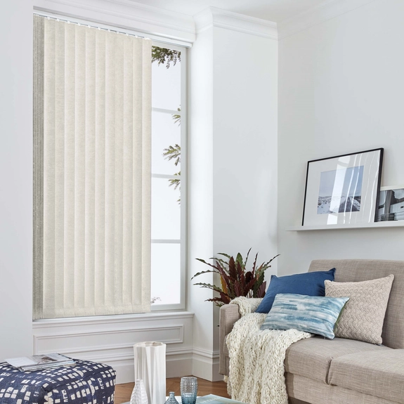 Stratford Anthracite Vertical Blind | Post my Blinds Ltd