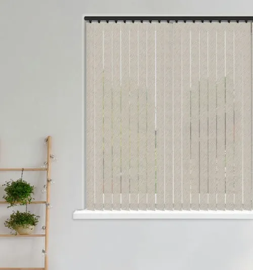 Serenella Soot Vertical Blind | Post my Blinds Ltd