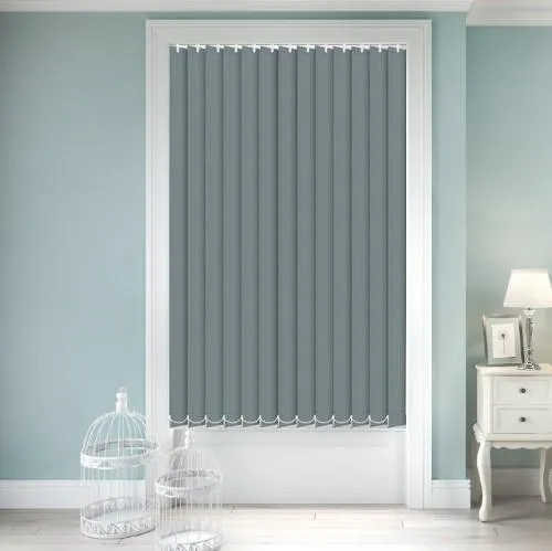 Serenella Soot Vertical Blind | Post my Blinds Ltd